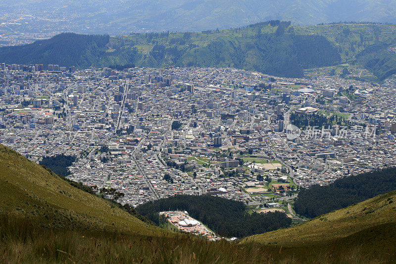 厄瓜多尔基多市景