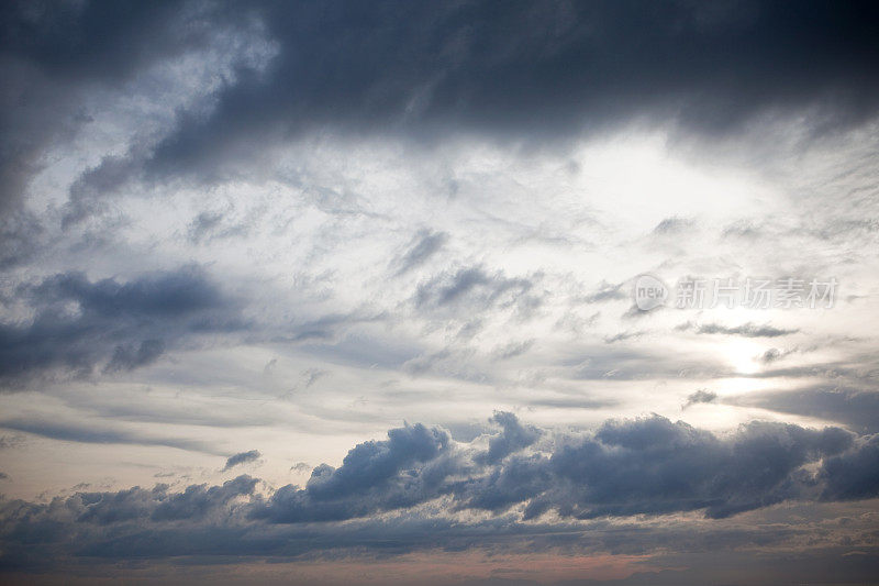 阴霾的天空