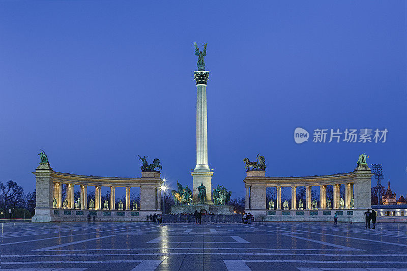 匈牙利布达佩斯英雄广场