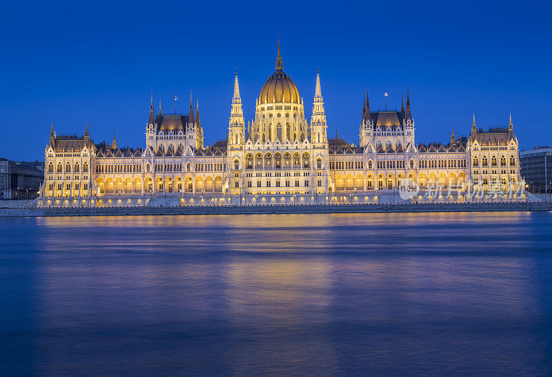 布达佩斯的匈牙利议会大楼