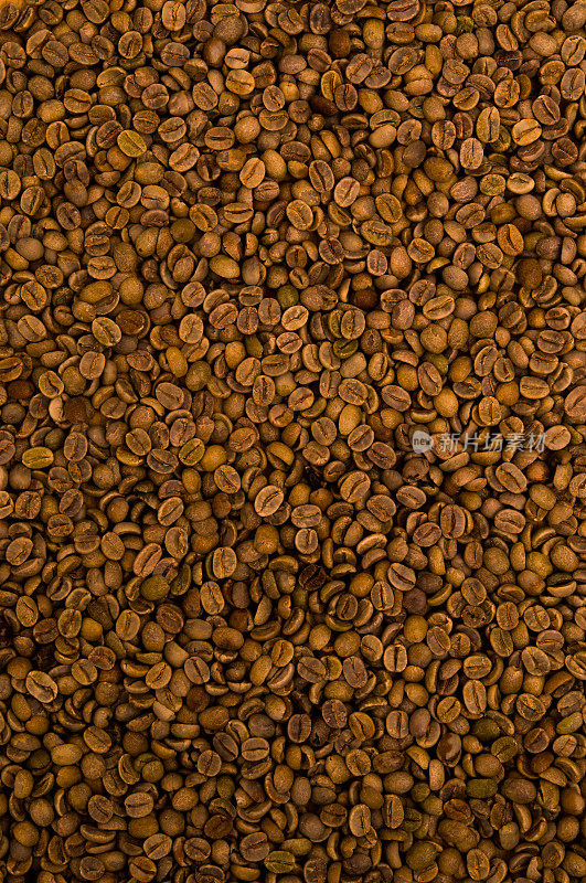 烘培咖啡豆背景