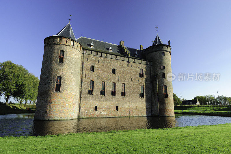 中世纪城堡Muiderslot