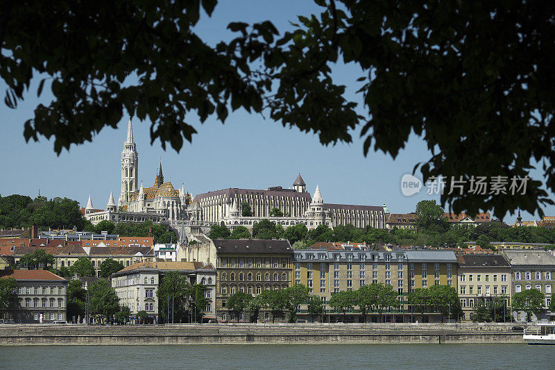 匈牙利布达佩斯的城市景观