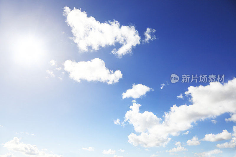 夏天Clouscape