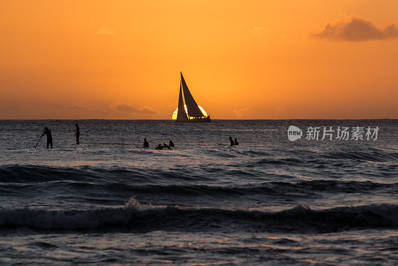 威基基海滩