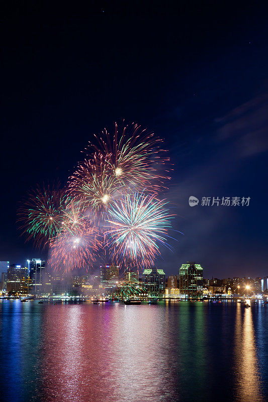 哈利法克斯港烟花