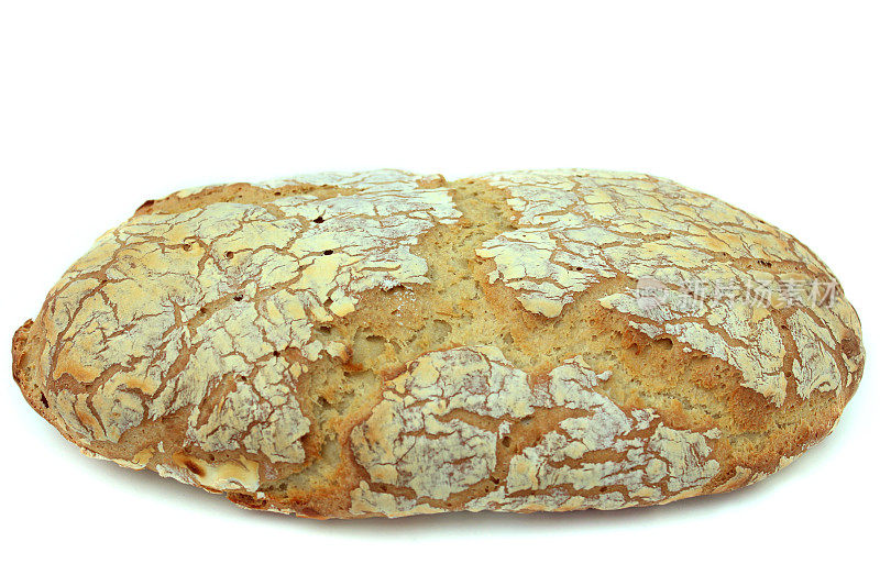 自制的老虎面包，新鲜出炉的面包，白面包