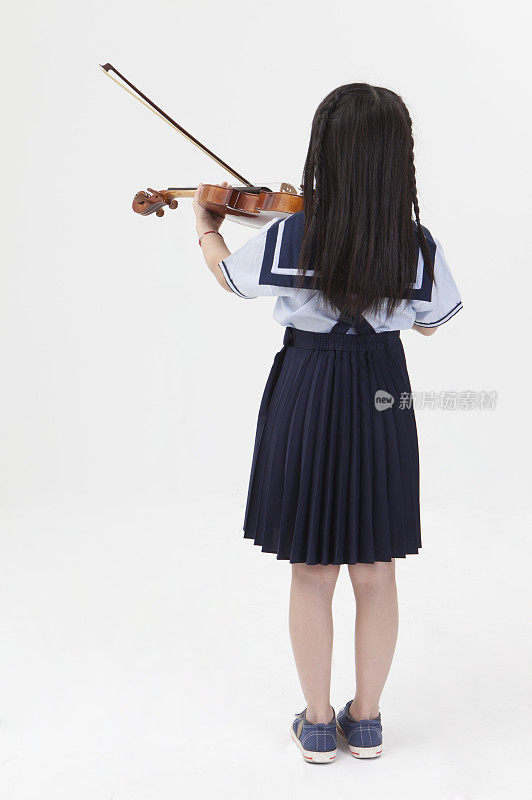 儿童,小提琴,学生,