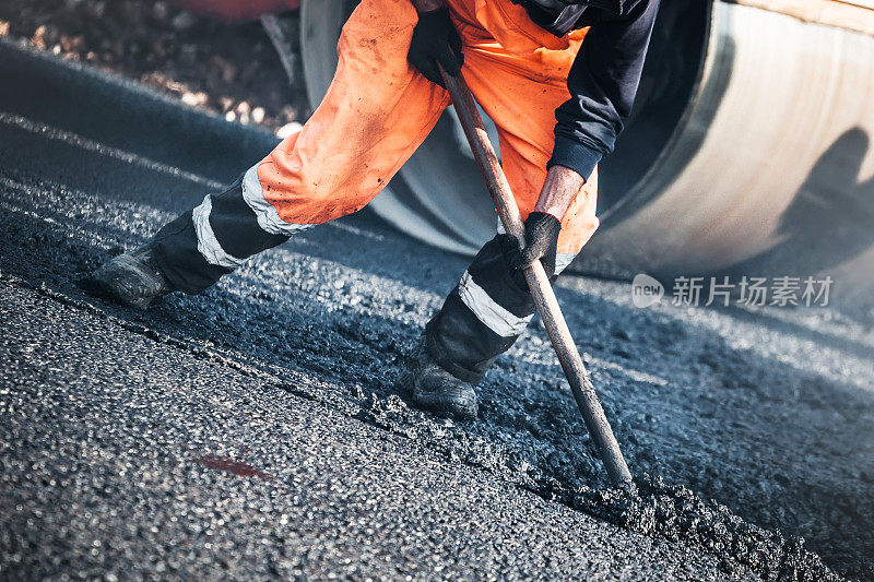 道路建筑工人