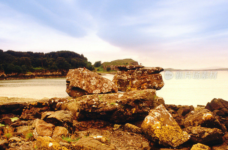 斯凯岛苏格兰高地，苏格兰海岸