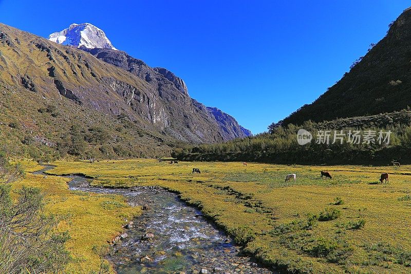 华斯卡兰山和绿谷——布兰卡·科迪拉·瓦拉兹、阿卡什、秘鲁