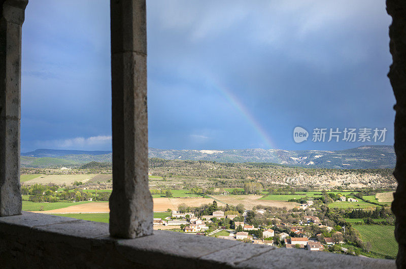 Provençal风景，法国南部