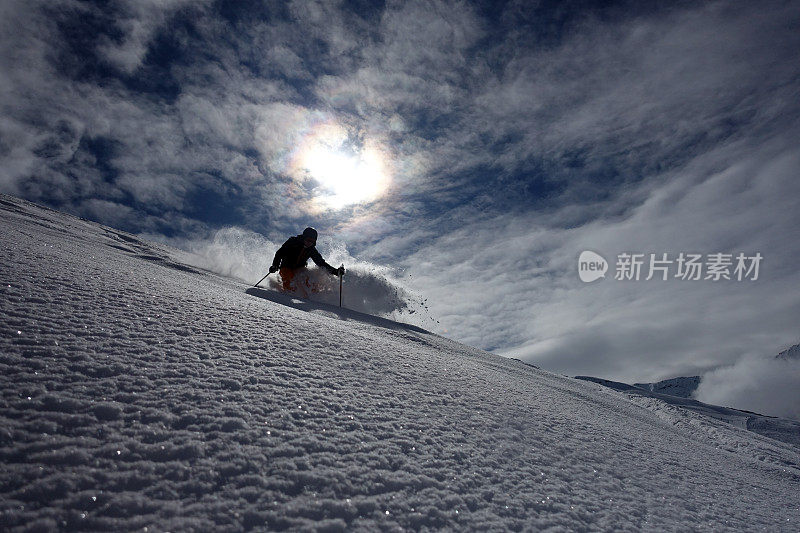 奥地利圣安东极速滑雪