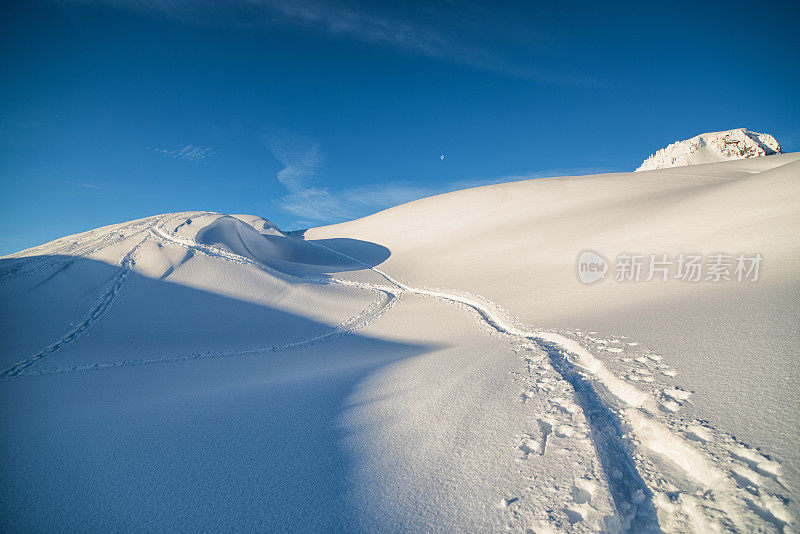 偏远滑雪，北Cascades