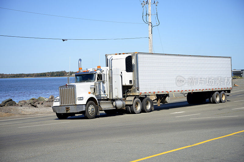 加拿大新斯科舍省的卡车