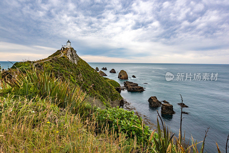 金块点灯塔，卡特林，新西兰