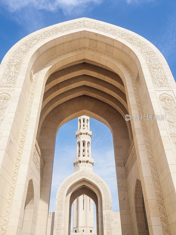 阿曼马斯喀特的苏丹卡布斯清真寺