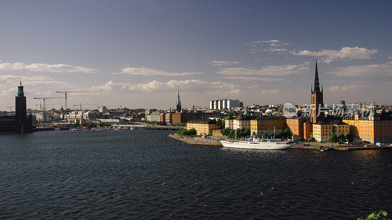 斯德哥尔摩城市景观甘拉斯坦瑞典
