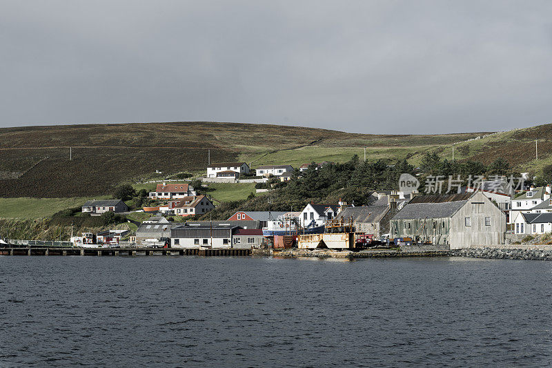 Scalloway,设得兰群岛