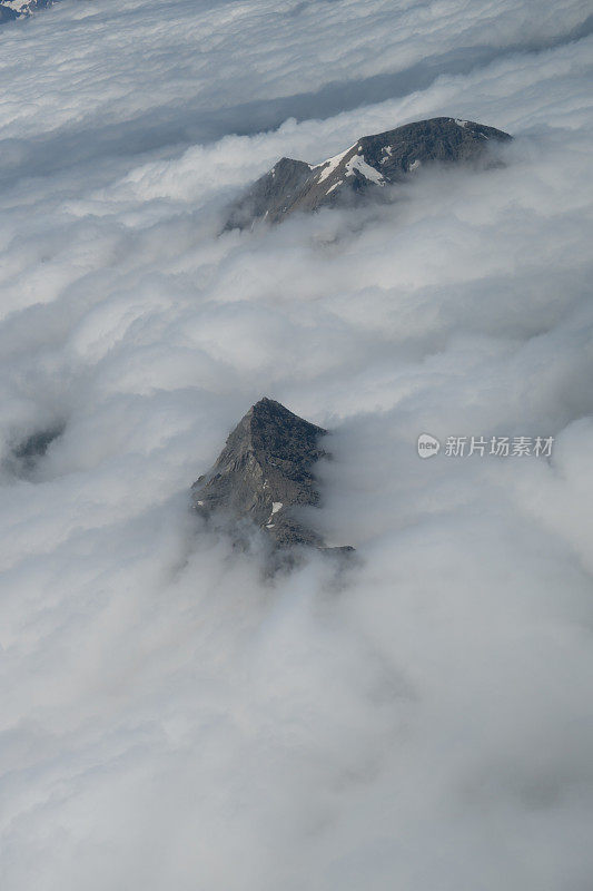 从山顶上拍摄的风景景观