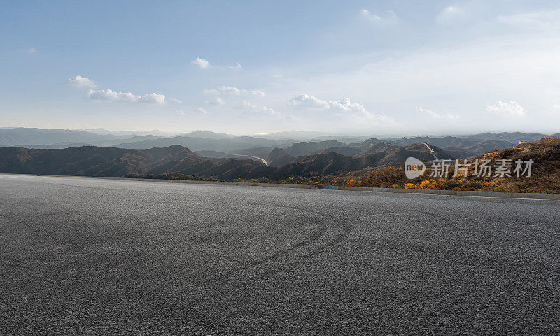 中国河北金山岭长城和公路