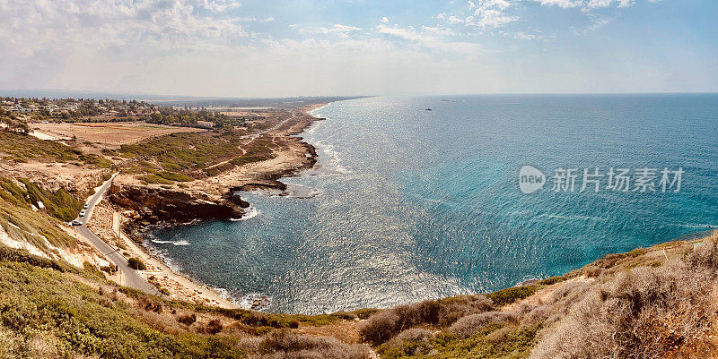 以色列的地中海景观