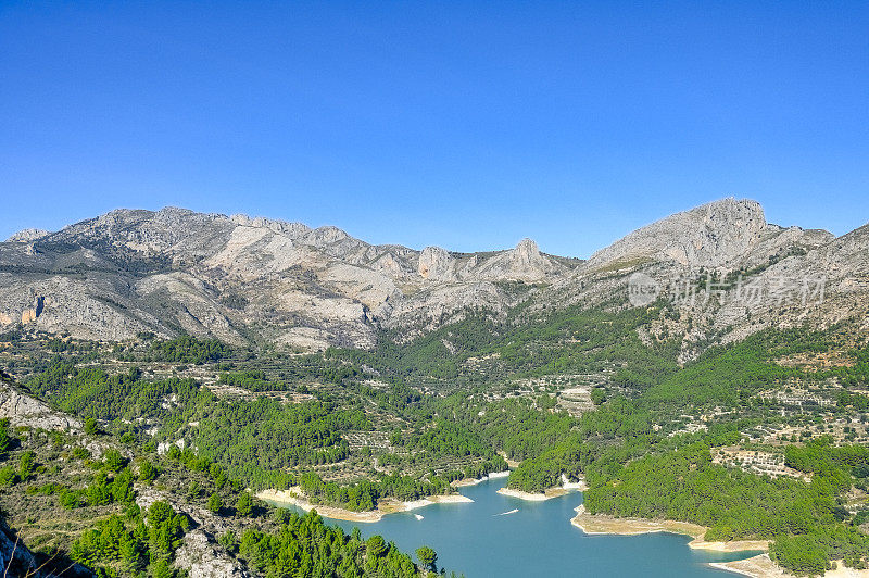 Guadalest景观