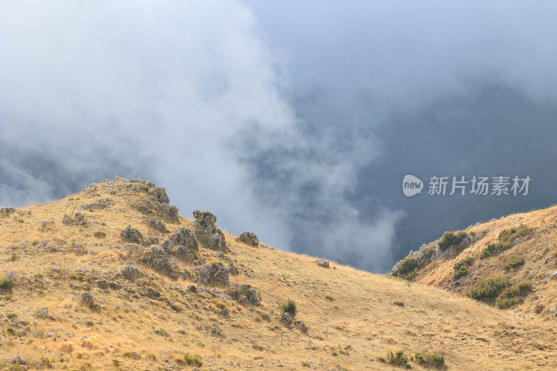 阿尔巴尼亚山地景观