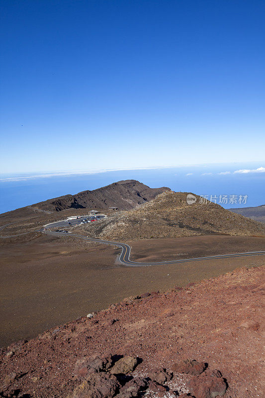 夏威夷毛伊岛的哈雷阿卡拉火山