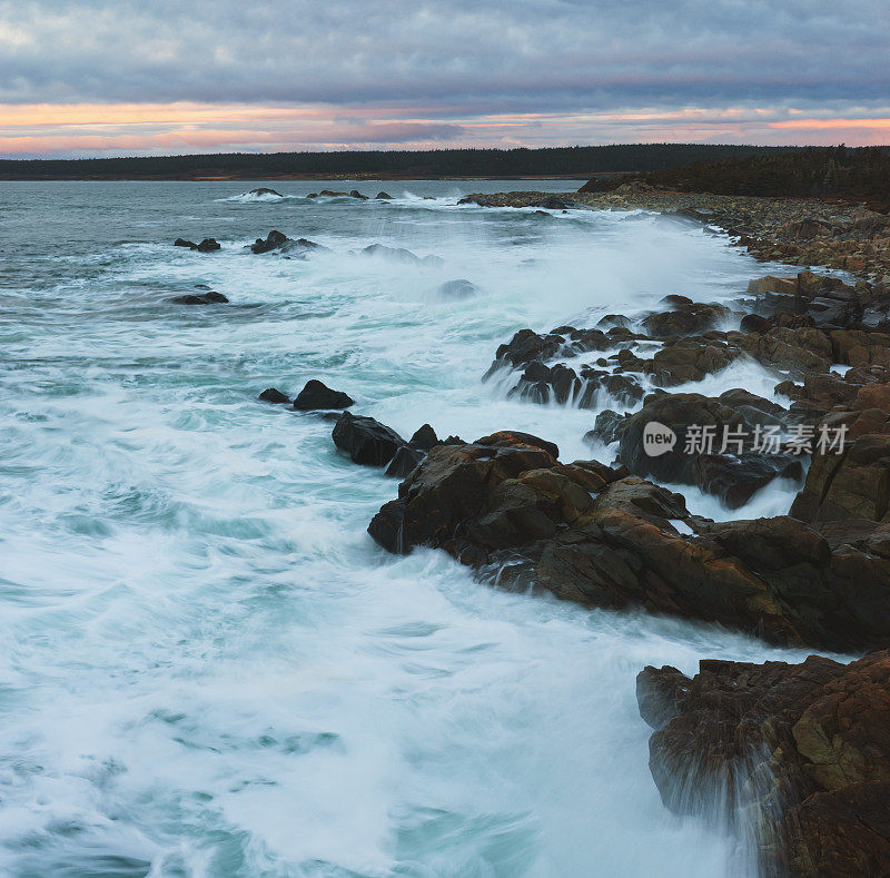 布雷顿角海岸线