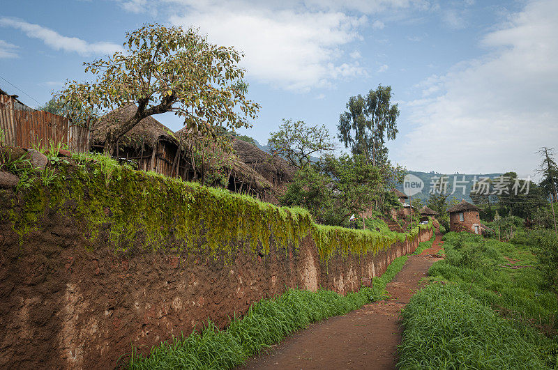 埃塞俄比亚拉利贝拉的风景
