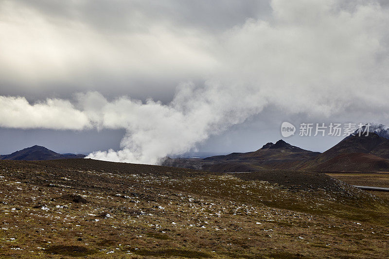 冰岛火山景观