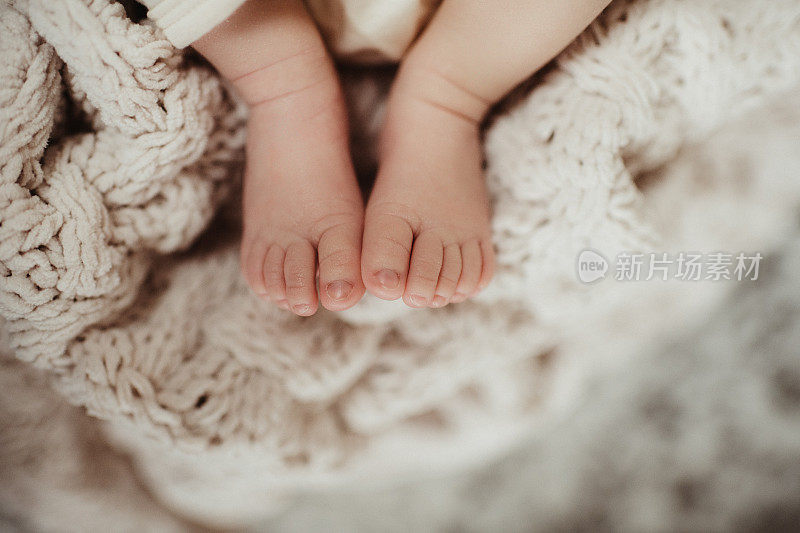 宝宝的脚趾