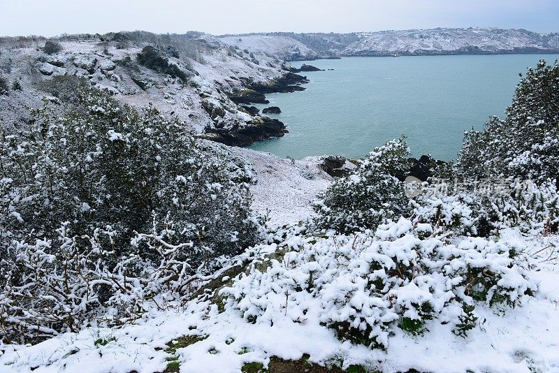 布雷湾，泽西岛，英国