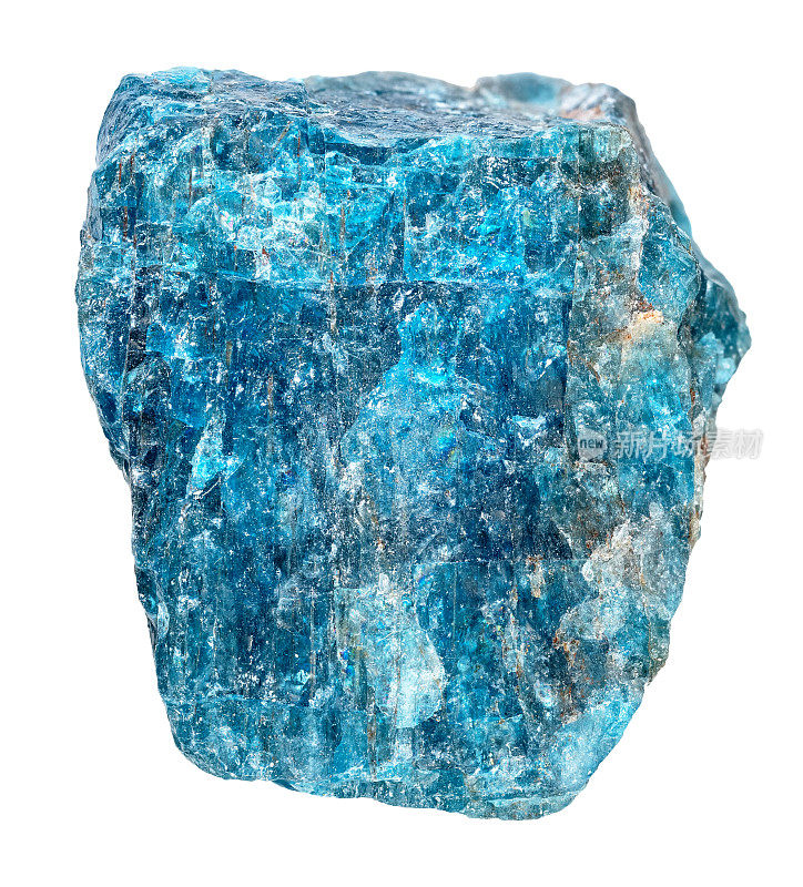 天然原生蓝磷灰石岩样