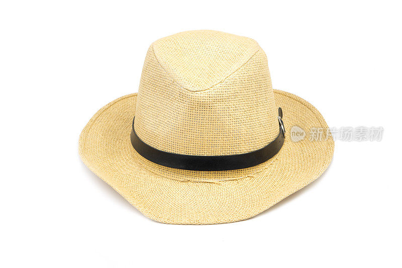 稻草做的夏季帽子