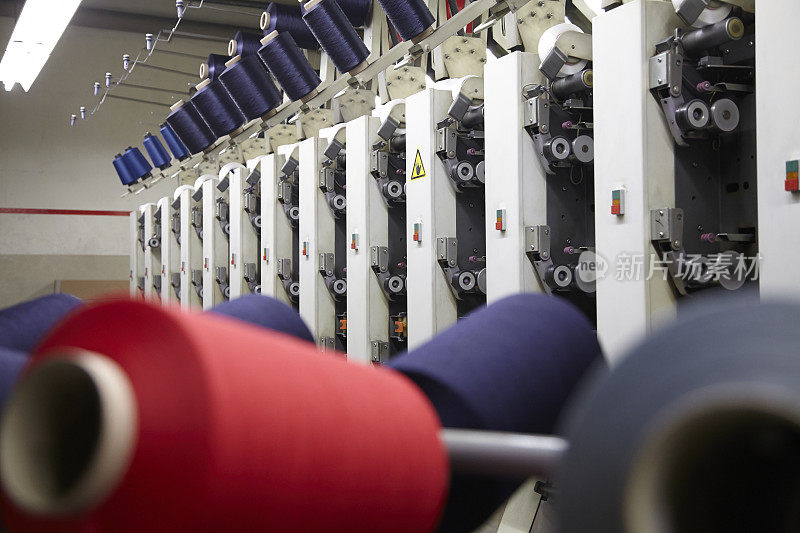 纺丝工厂机械