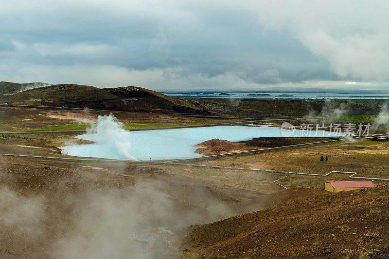 Myvatn的地热发电厂