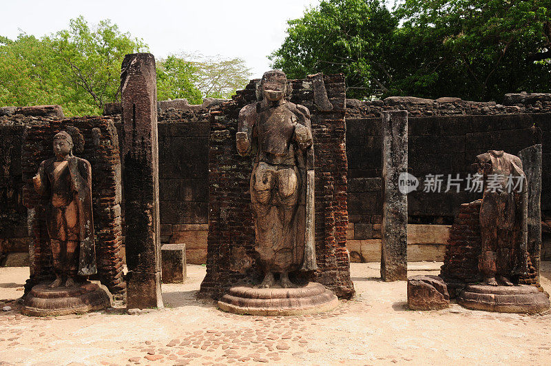 Polonnaruwa、斯里兰卡。