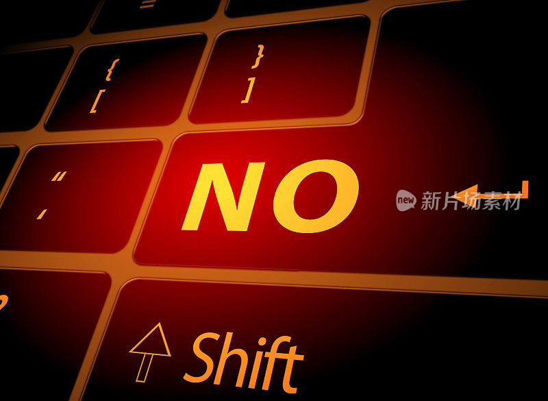 电脑键盘上没有按钮
