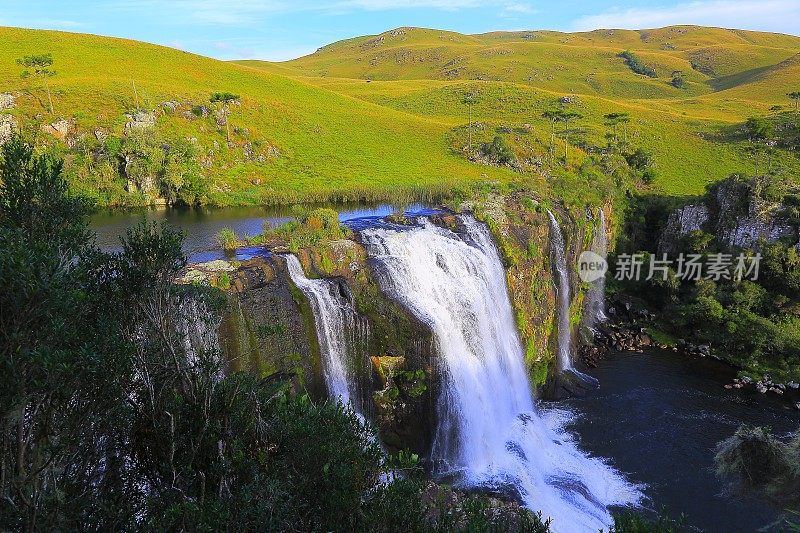 壮观的瀑布和峡谷，巴西东北大河湾