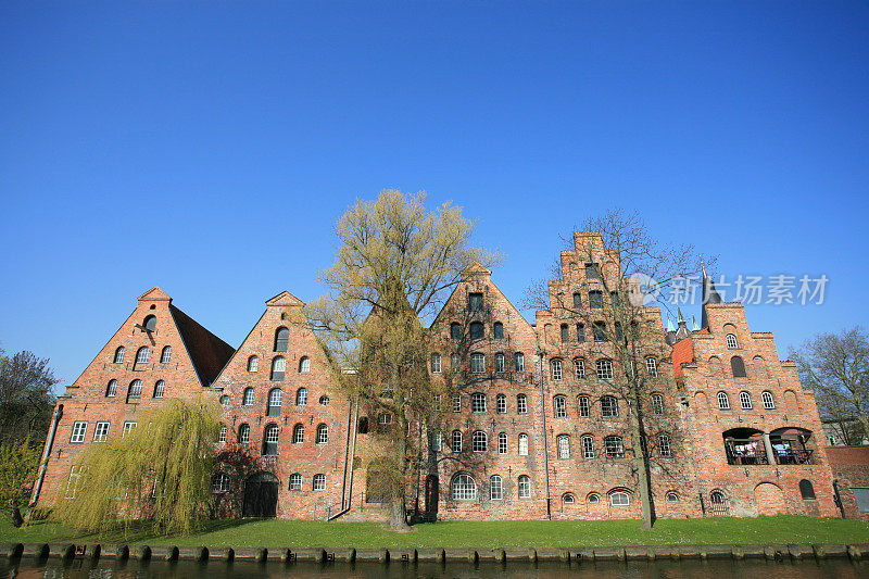 建筑在Lübeck，德国