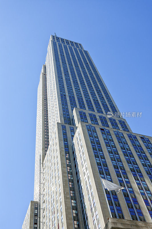 纽约曼哈顿的摩天大楼