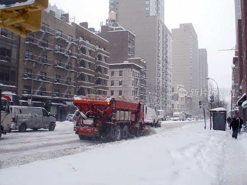 城市扫雪机