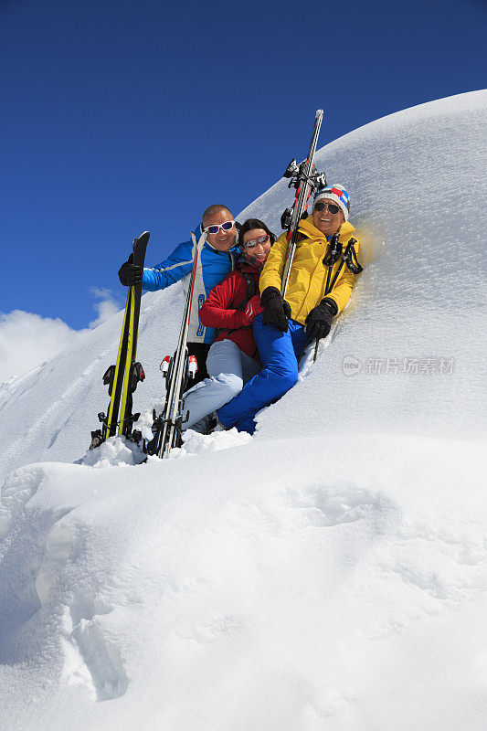 雪滑雪