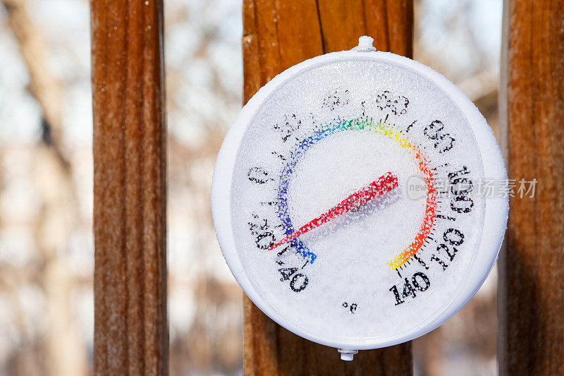 零下冰表户外温度计