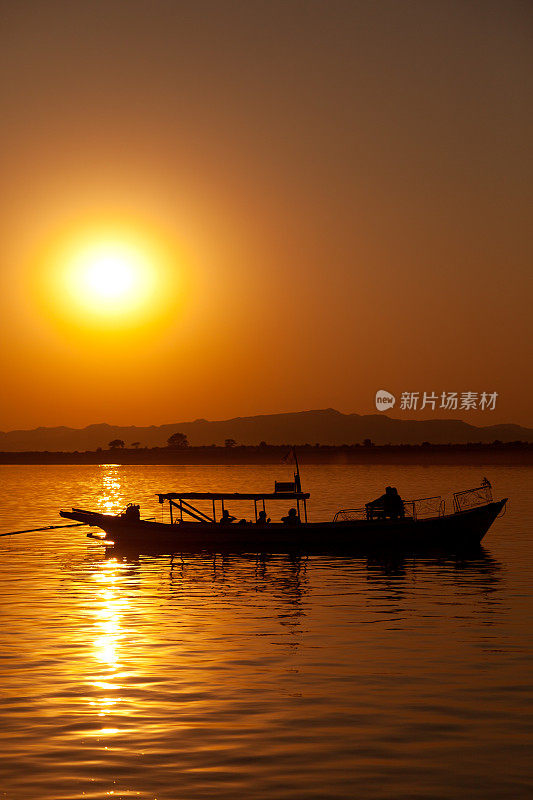 渔民，茵莱湖，缅甸