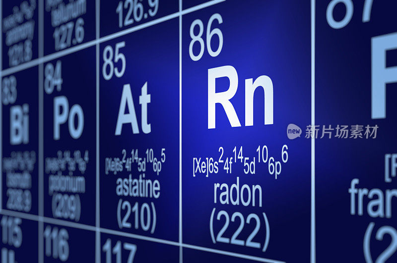 元素周期表氡