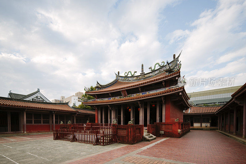 台湾台东佛寺大院