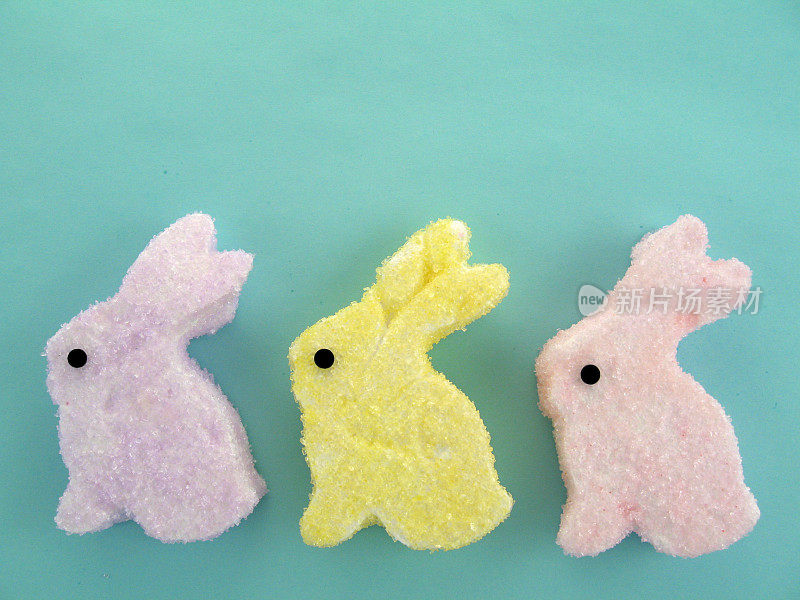 棉花糖复活节兔子